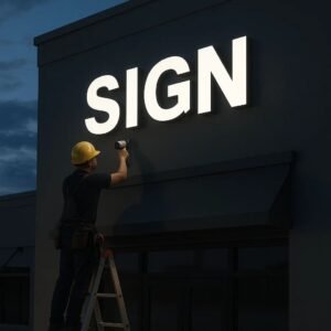 3D LED Front-Lit Outdoor | Acryl-Alubond