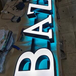 Outdoor + Base | LED Back+Front -Lit | Acryl-Alubond