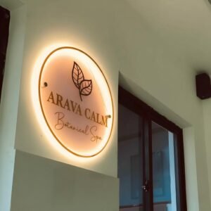 Outdoor Okrugli | LED Akrilni Logo Znak