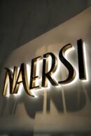 LED Back-Lit Stainless Steel Indoor